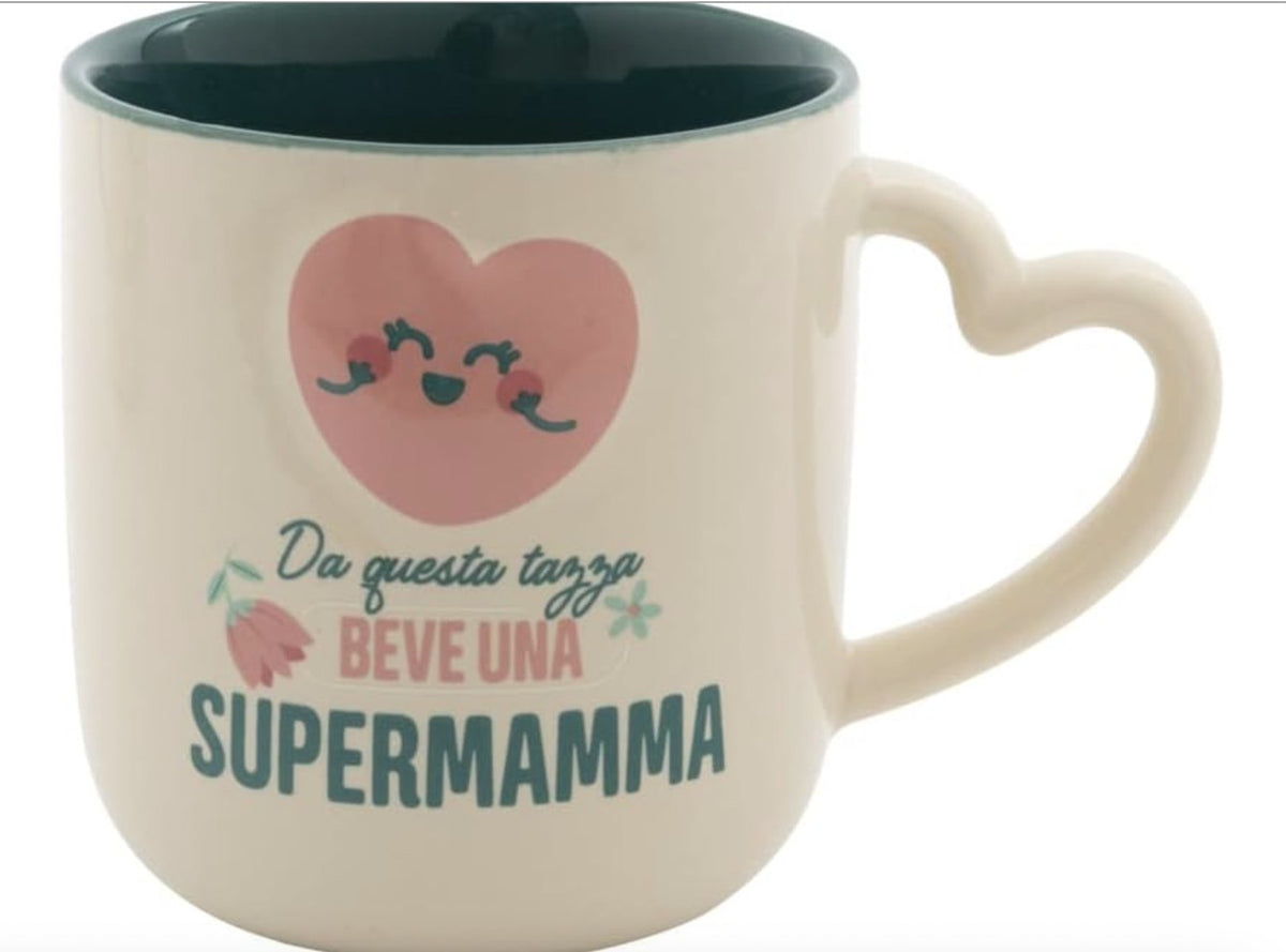 Tazza Supermamma Con Dedica Festa Della Mamma