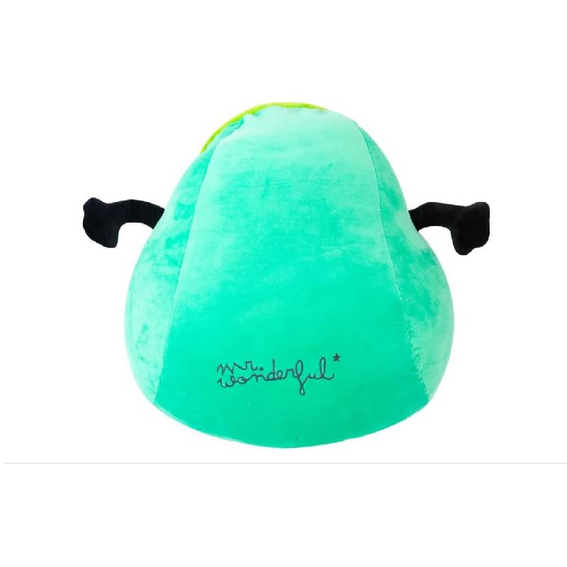 Cuscino Peluche Super Soft Avocado Verde