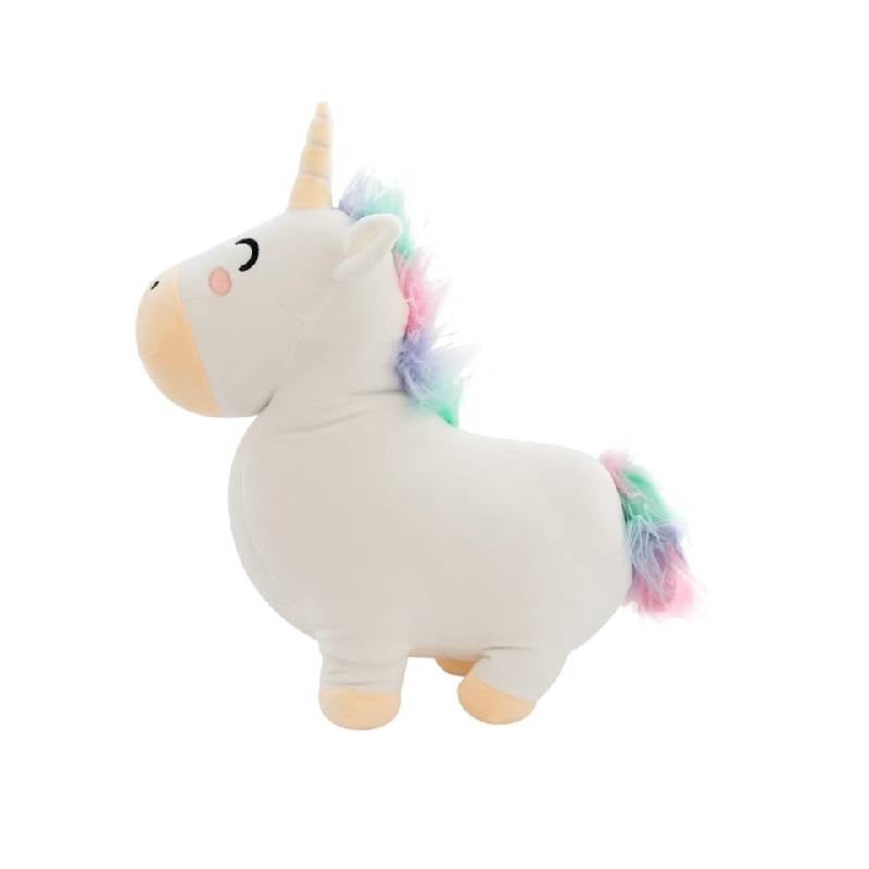 Cuscino Peluche Super Soffice Unicorno