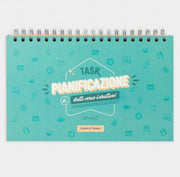 Planner Settimanale Spiralato Turchese