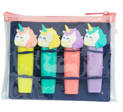 Set Di 4 Evidenziatori Unicorno Mr Wonderful