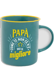 Tazza Verde Festa Del Papà Con Dedica