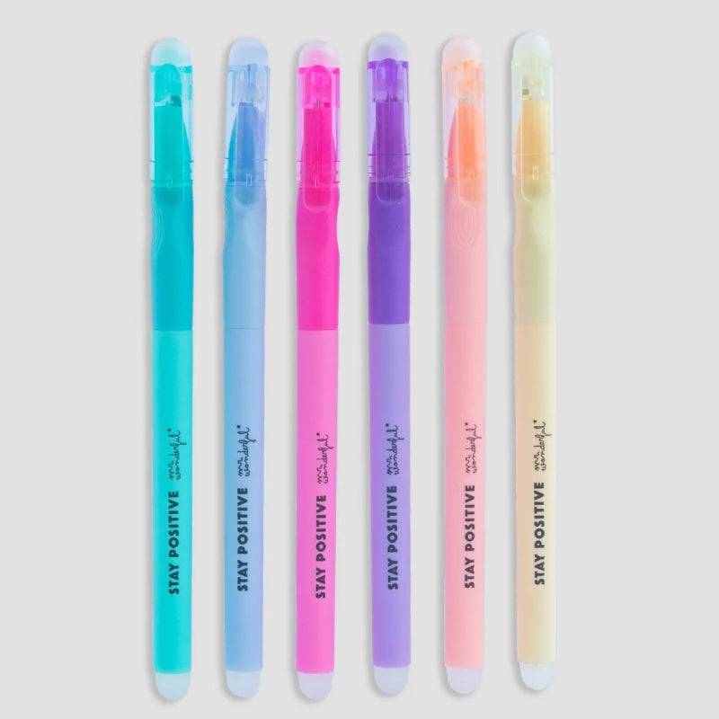 Set 6 Penne Colorata Gel Cancellabili