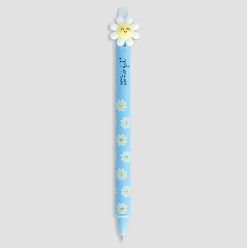 Penna Gel Cancellabile Blu Margherita