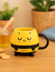 Tazza In Ceramica Ape Gialla 320ml