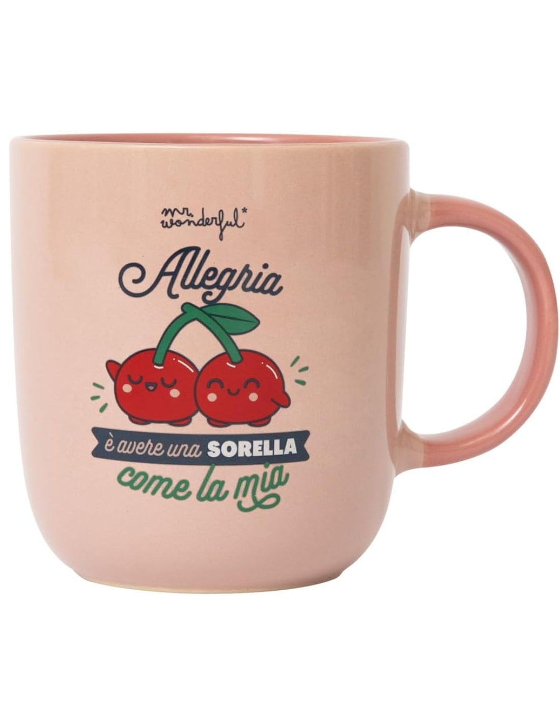 Tazza In Ceramica Cherry Dedica Sorella
