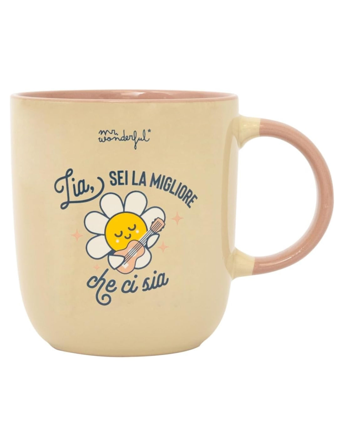 Tazza In Ceramica Fiore Dedica Zia