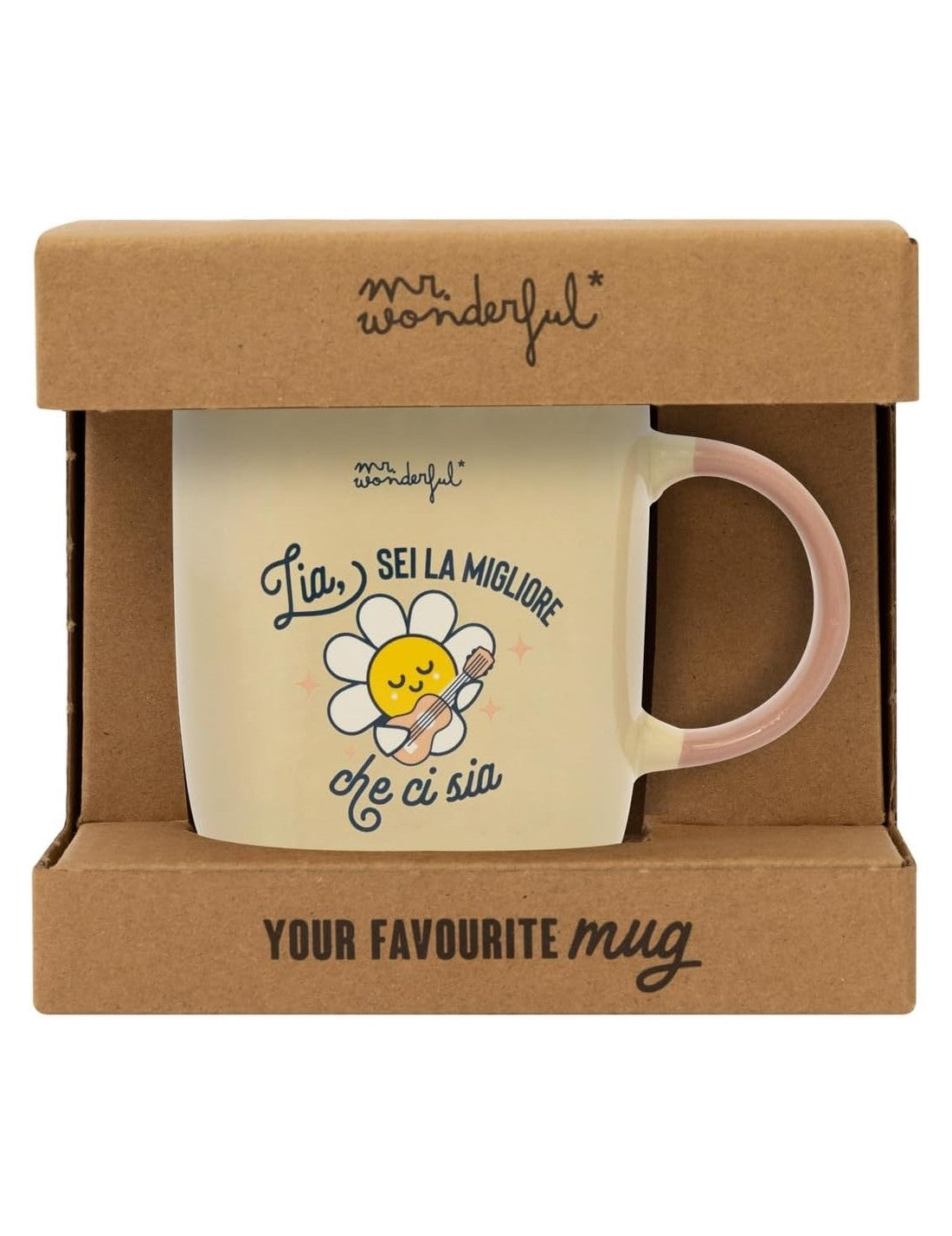 Tazza In Ceramica Fiore Dedica Zia