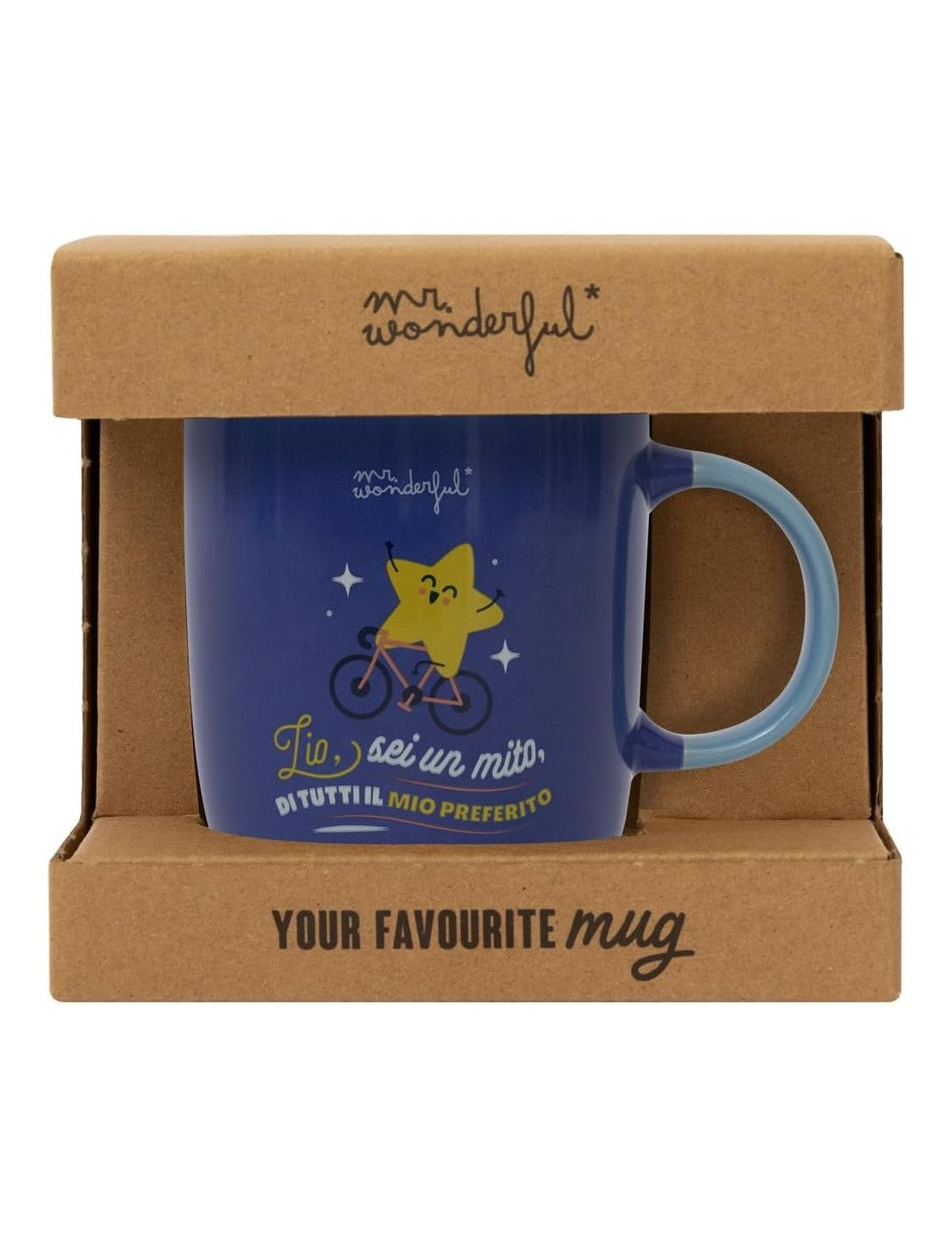 Tazza In Ceramica Stella Dedica Zio