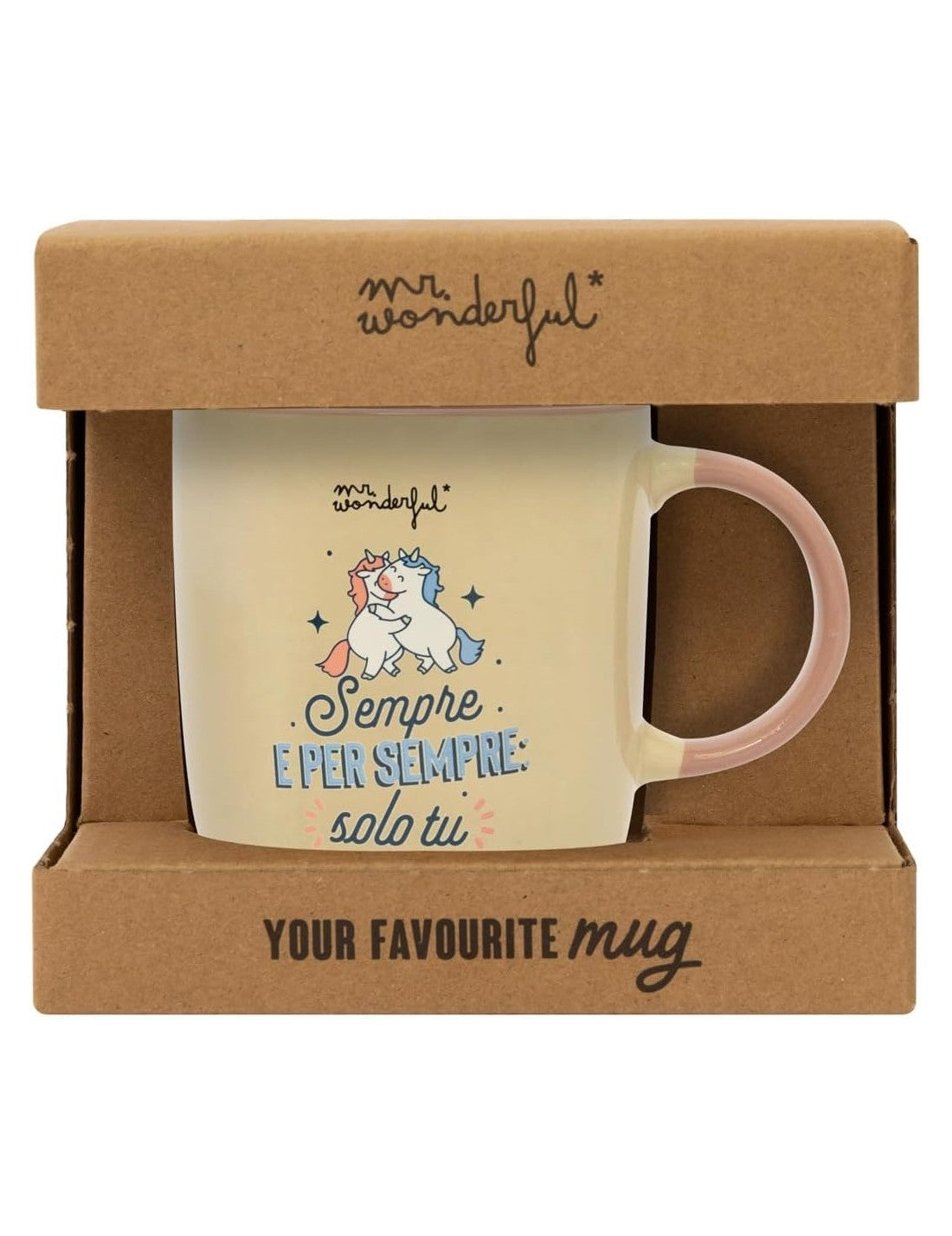 Tazza In Ceramica San Valentino Unicorno Con Dedica