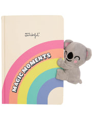 Quaderno A5 Magic Moments Arcobaleno Con Koala Peluche