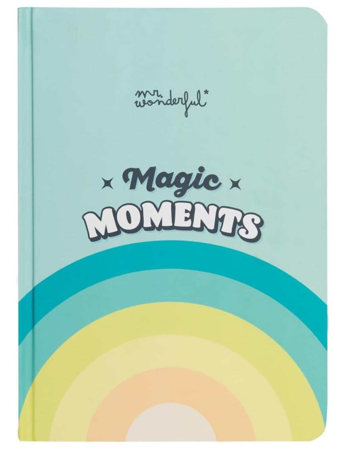 Quaderno A5 Magic Moments Arcobaleno Con Scimmia Peluche