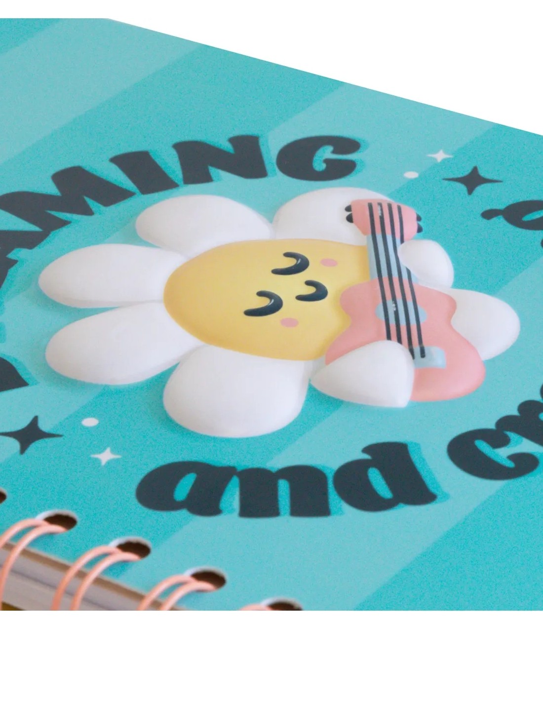 Quaderno Spiralato A5 Margherita 3D Dreaming And Creating