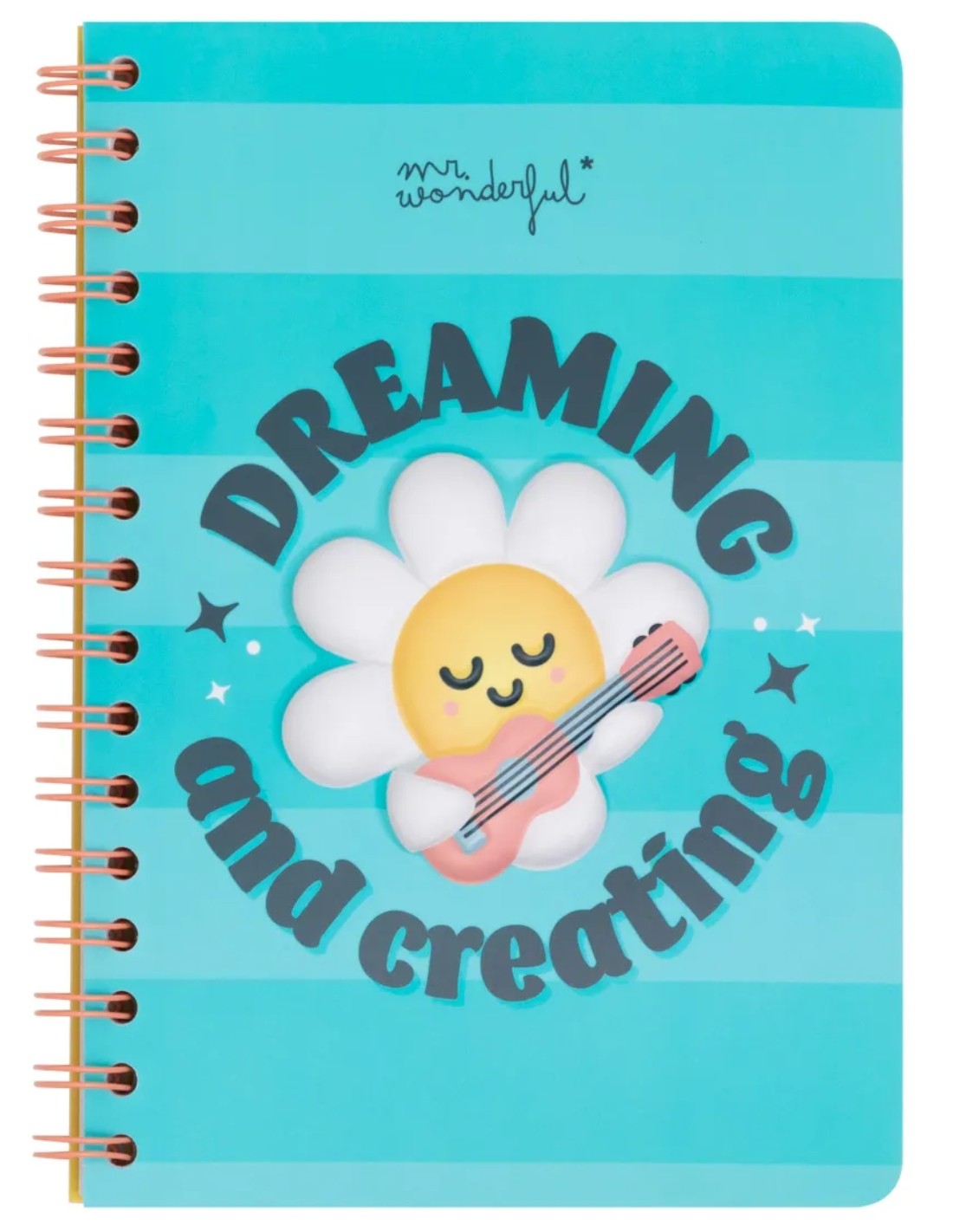 Quaderno Spiralato A5 Margherita 3D Dreaming And Creating