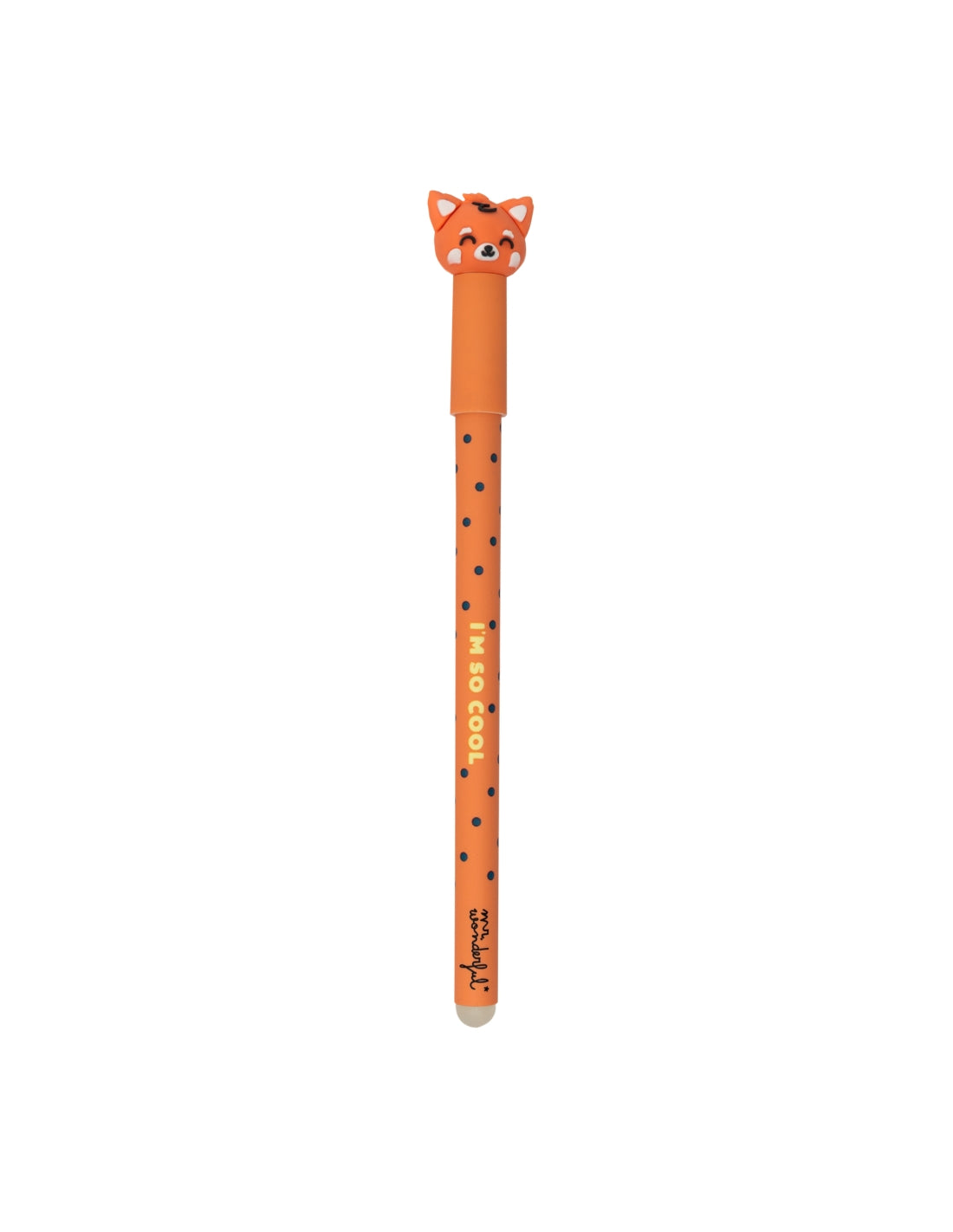 Penna Gel Cancellabile Panda Rosso Wondo I'm So Cool
