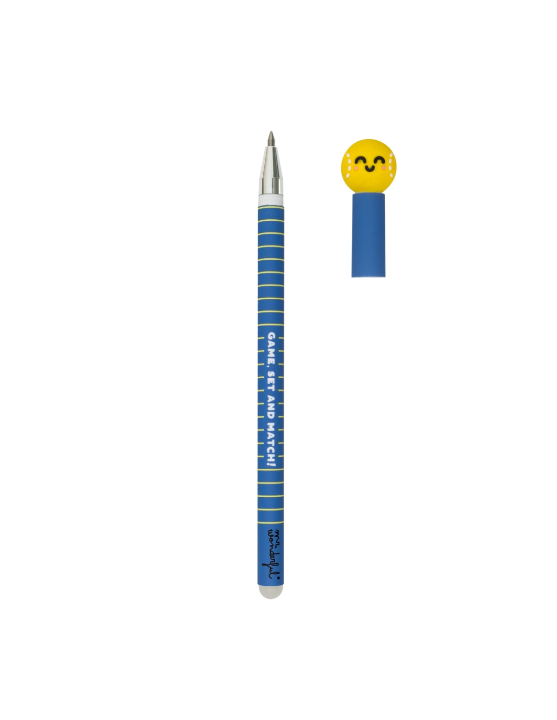 Penna Gel Cancellabile Pallina Tennis Game Set And Match!