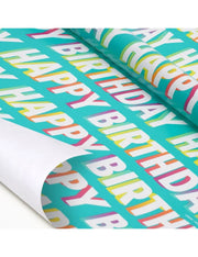 Carta Regalo Turchese Happy Birthday Legami