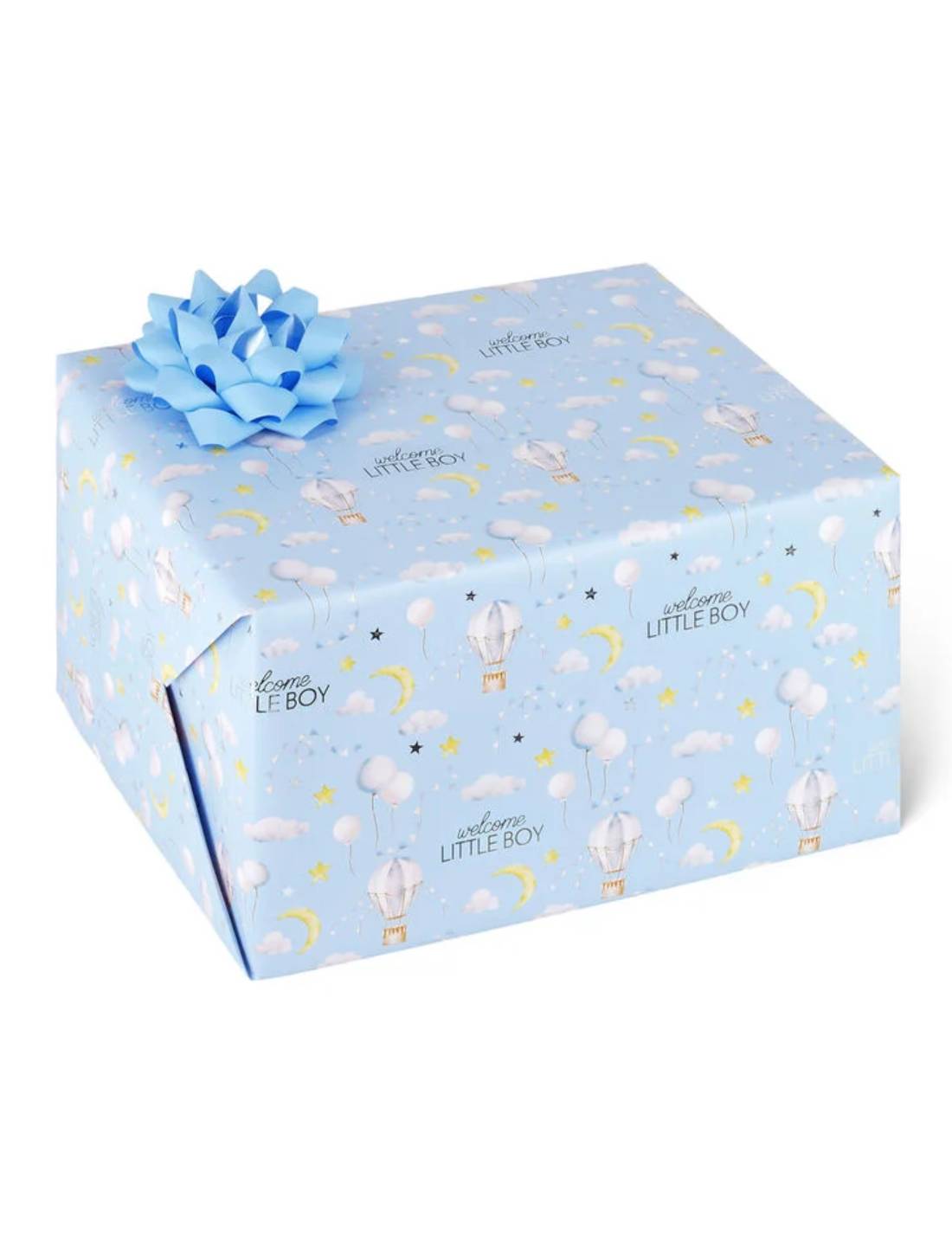 Carta Regalo Azzurra Nascita Mongolfiera Legami