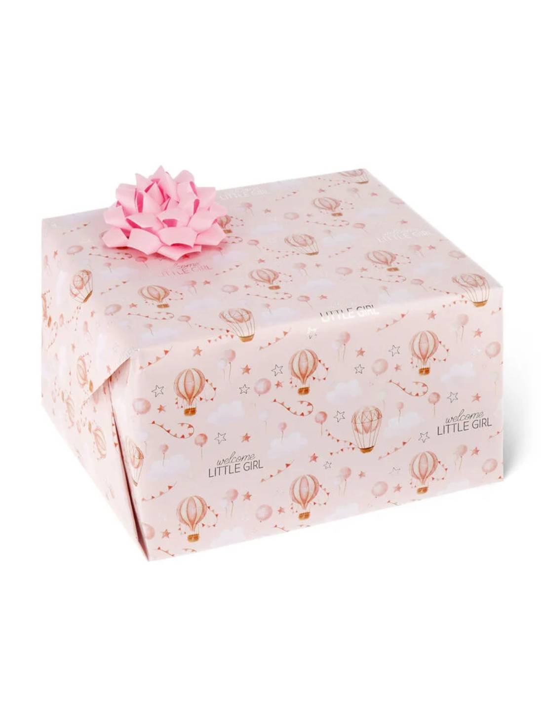 Carta Regalo Rosa Nascita Mongolfiera Legami