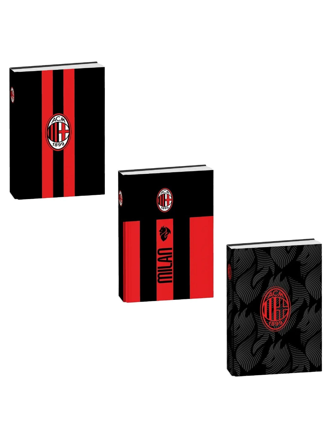 Diario Scuola 12 Mesi Non Datato Seven AC Milan