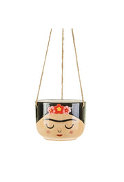 Fioriera Sospesa Da Appendere Frida Kahlo Dipinto A Mano