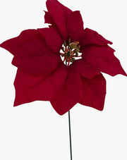 Stella Di Natale Rossa Artificiale 25CM