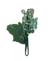 Addobbo Albero Di Natale Bacche Vetro Verde 1.5cm