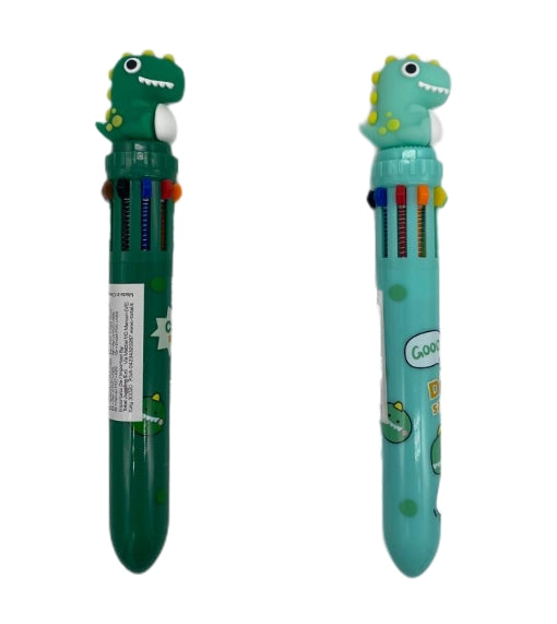Penna Dinosauro T-Rex Multicolore Assortito