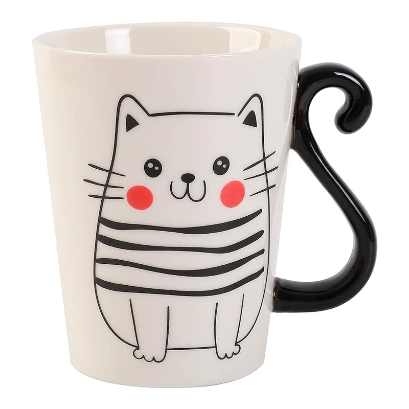 Tazza In Ceramica Gatto Bianco
