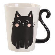 Tazza In Ceramica Gatto Nero