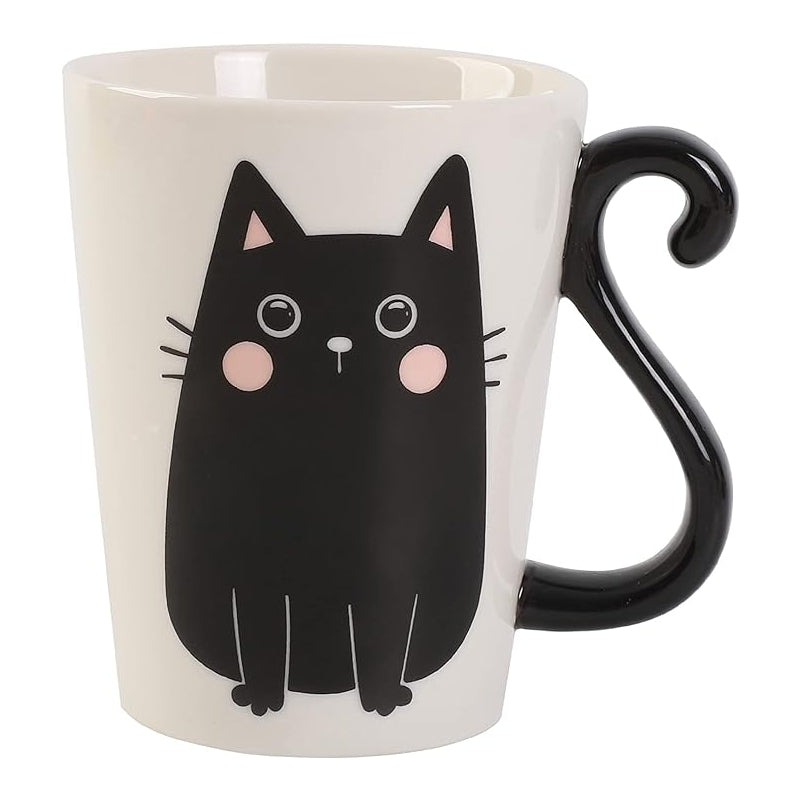 Tazza In Ceramica Gatto Nero