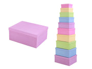 Scatole Matrioska Macaron Set 10pz