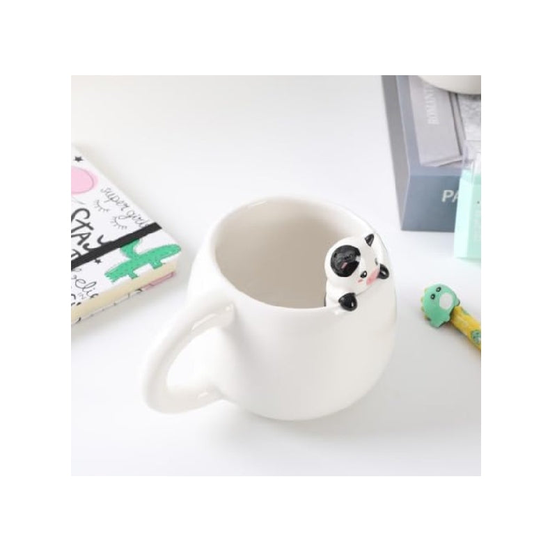 Tazza In Ceramica Mucca Con Charm Cow 3D