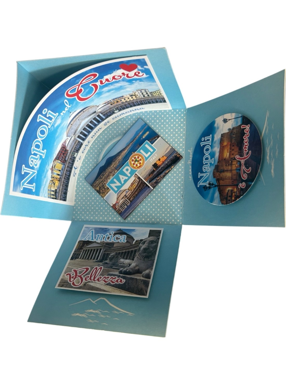 Scatola Box Regalo Napoli Con Calamita