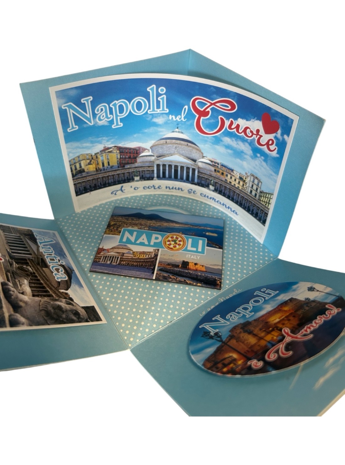 Scatola Box Regalo Napoli Con Calamita