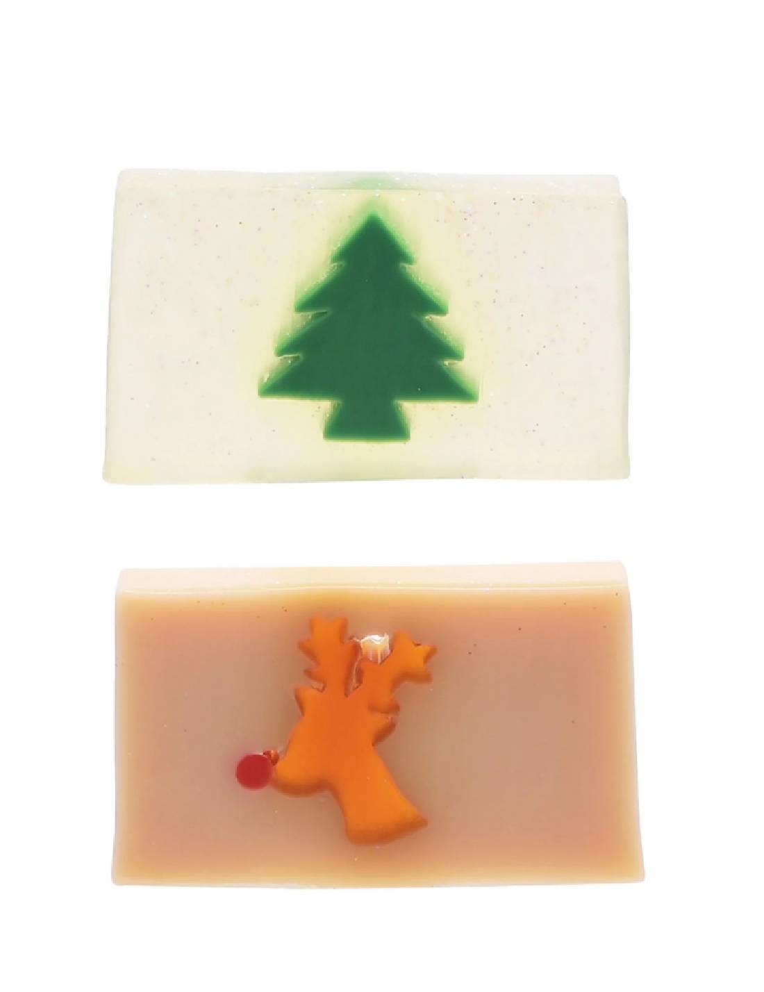 Saponetta Di Natale Profumata Rudolph E Albero Prodotto Assortito