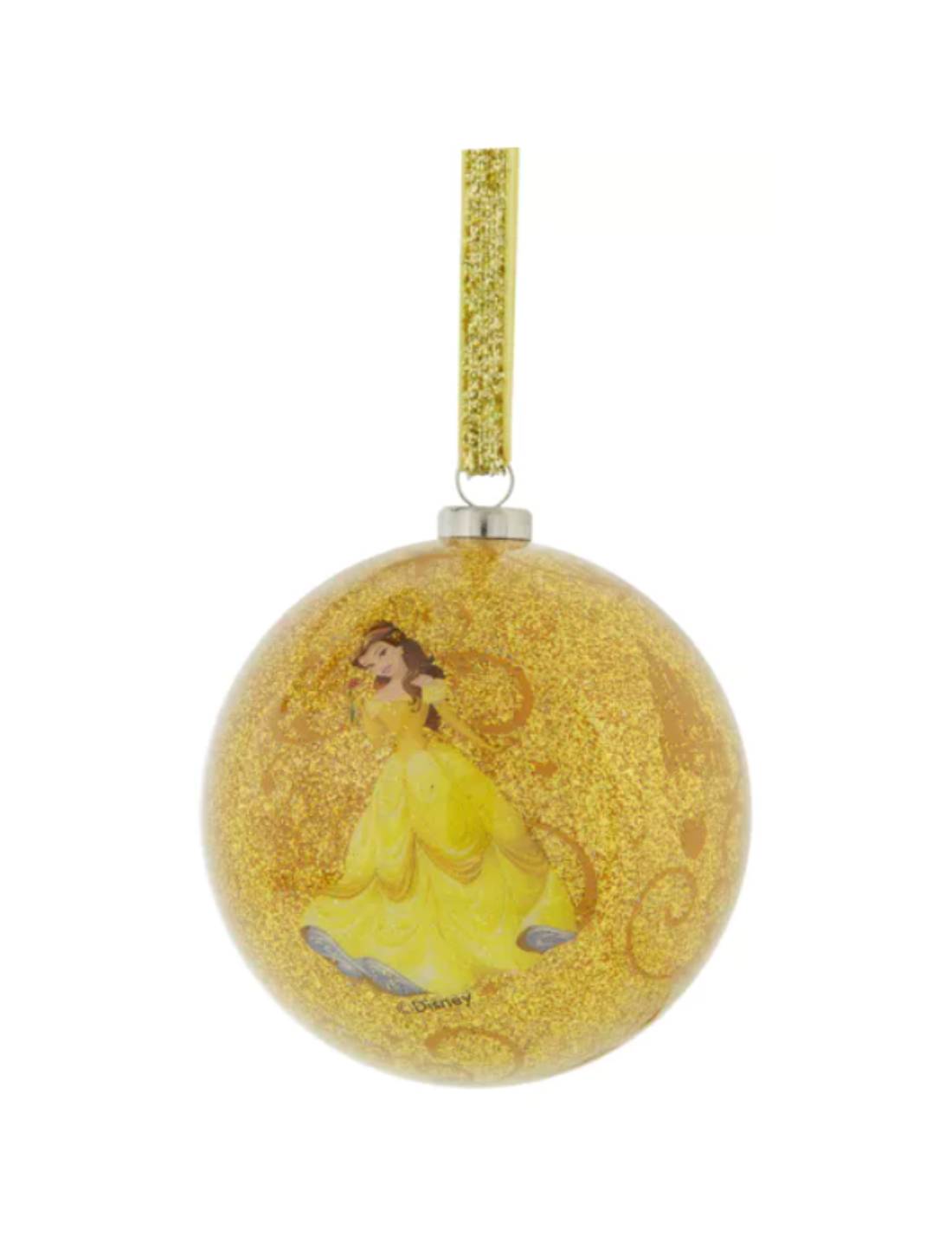 Palline Albero Di Natale Principesse 7cm Set 7pz Disney