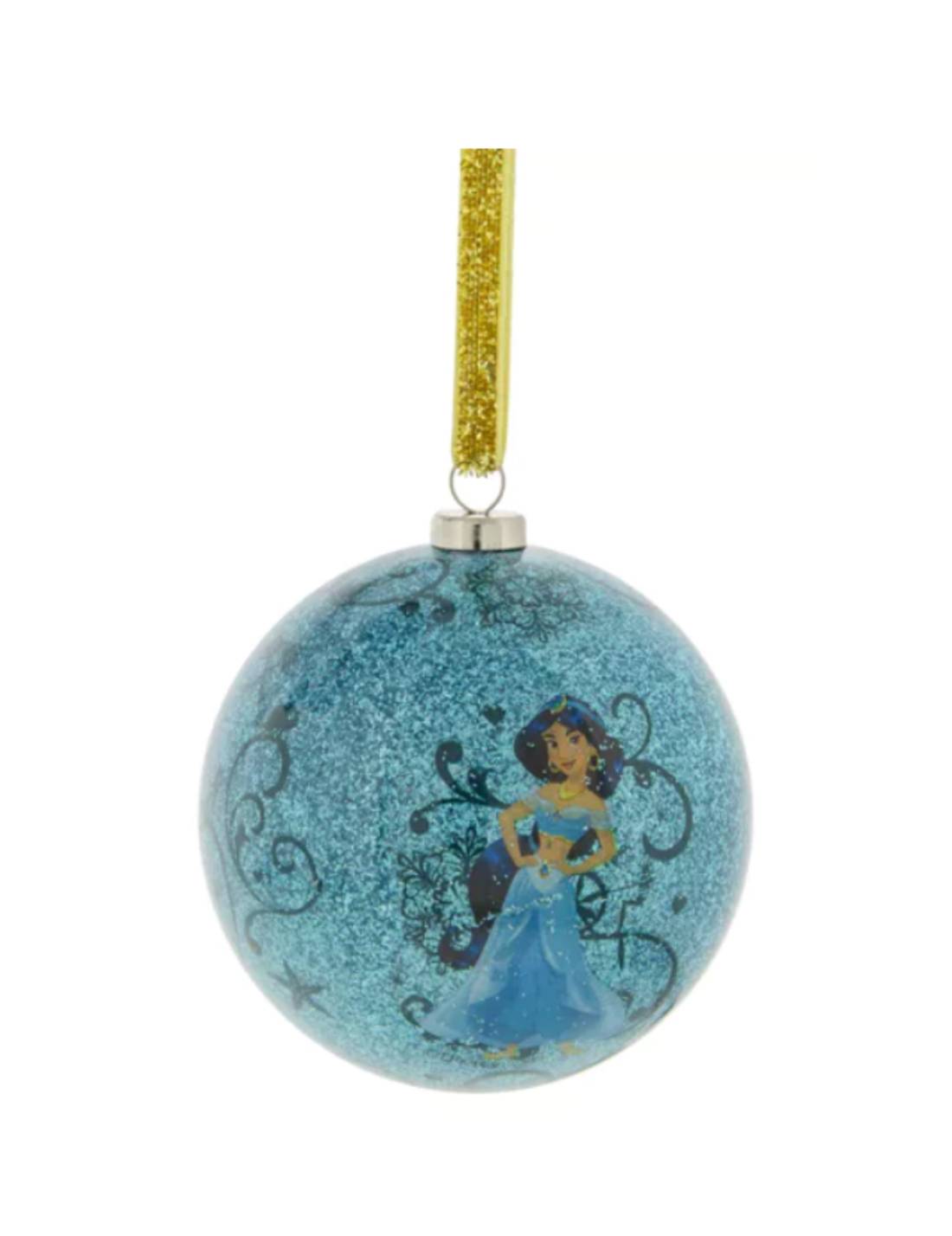 Palline Albero Di Natale Principesse 7cm Set 7pz Disney