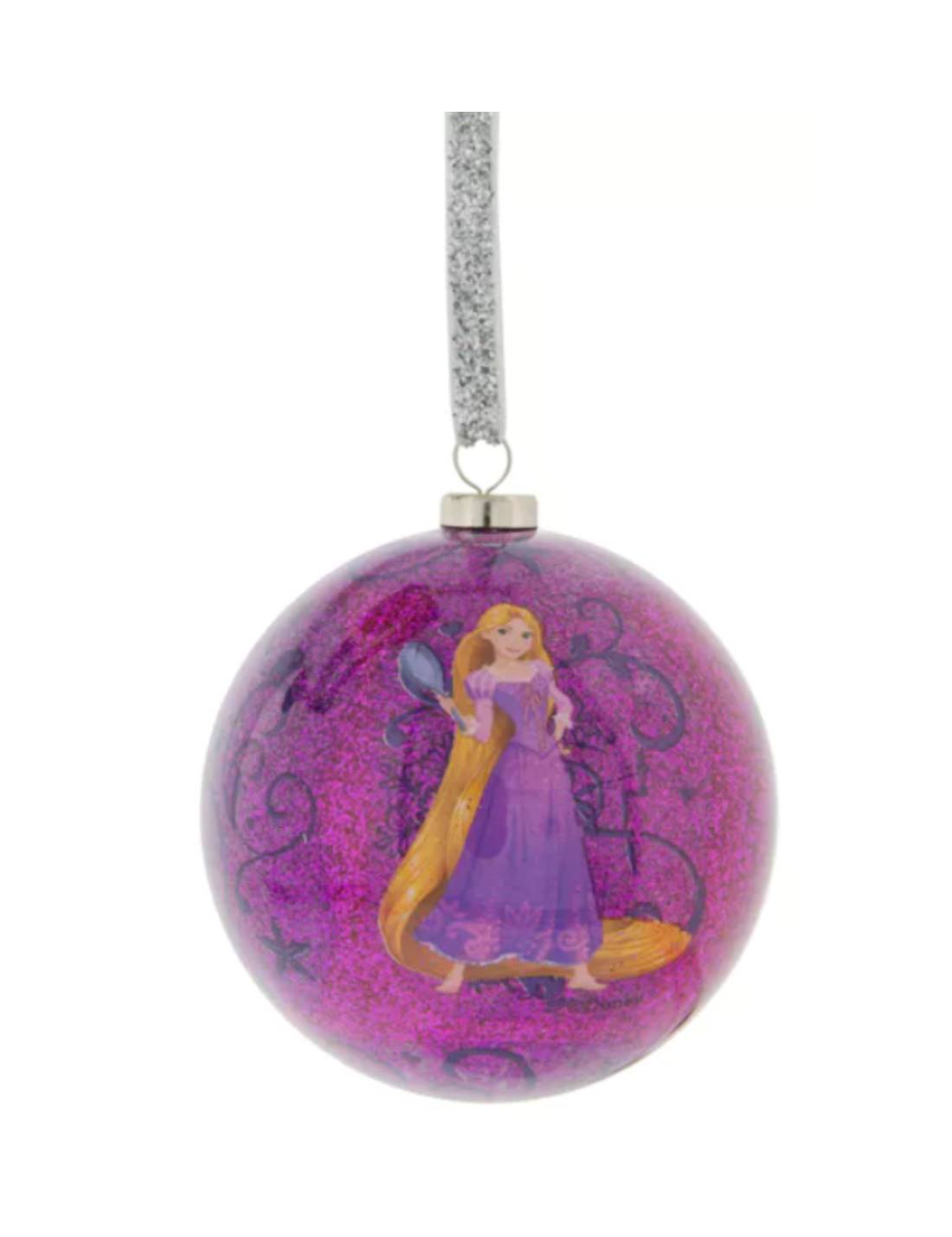 Palline Albero Di Natale Principesse 7cm Set 7pz Disney