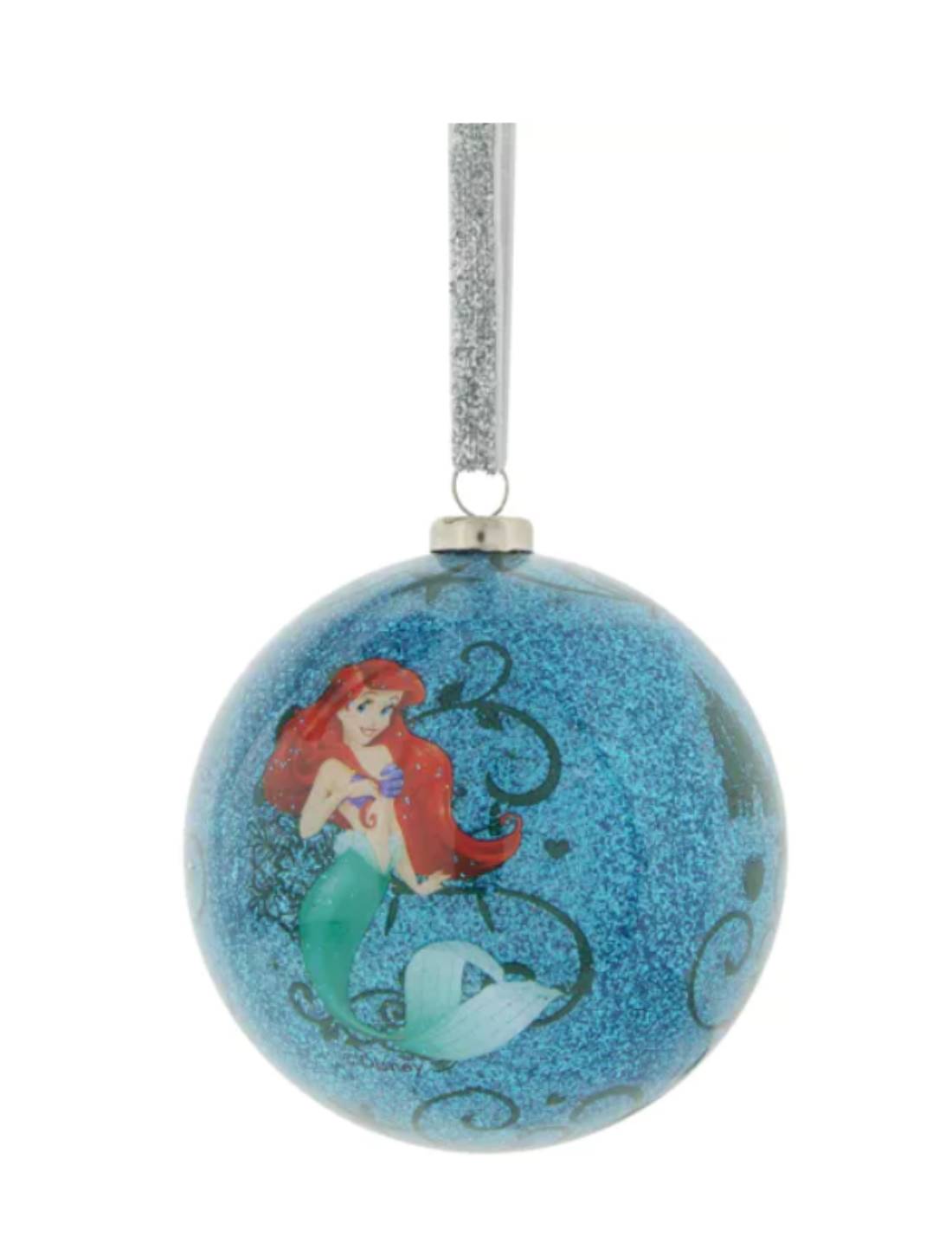 Palline Albero Di Natale Principesse 7cm Set 7pz Disney