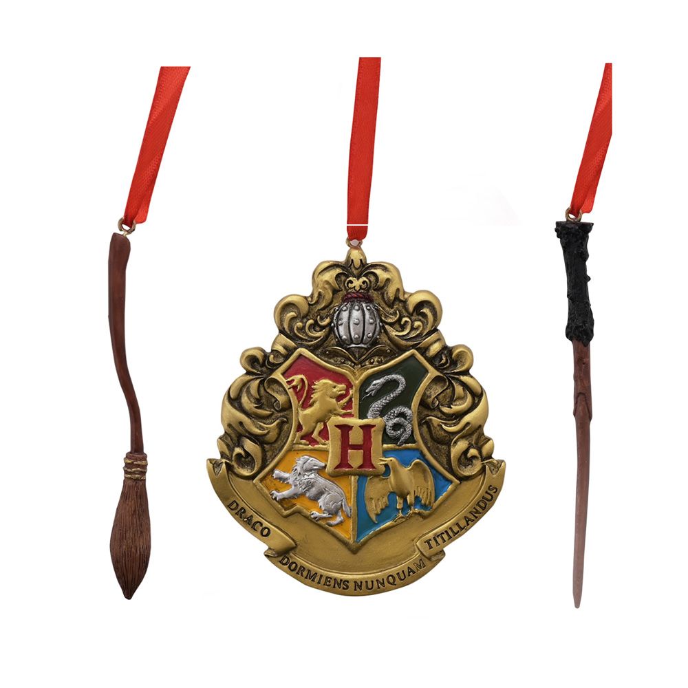 Addobbo Albero Di Natale Harry Potter Set 3pz.