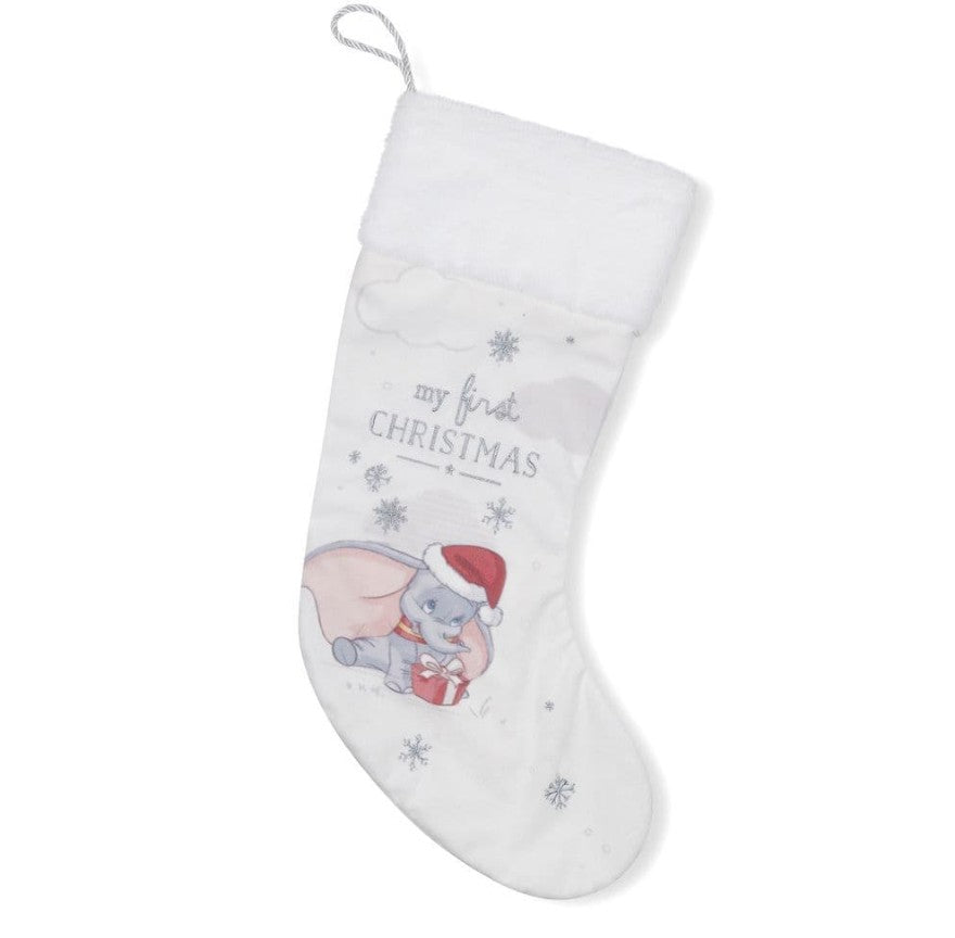 Calza Befana Epifania Primo Natale Dumbo In Velluto 40cm