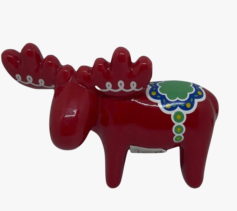 Porta Sale E Pepe Natalizio Alce Decorato 12CM