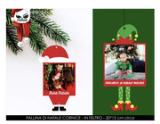 Addobbo Albero Di Natale Cornice Portafoto da Appendere