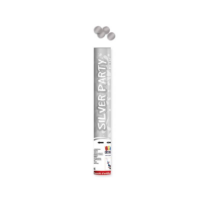 Cannone Spara Coriandoli "Silver Party"