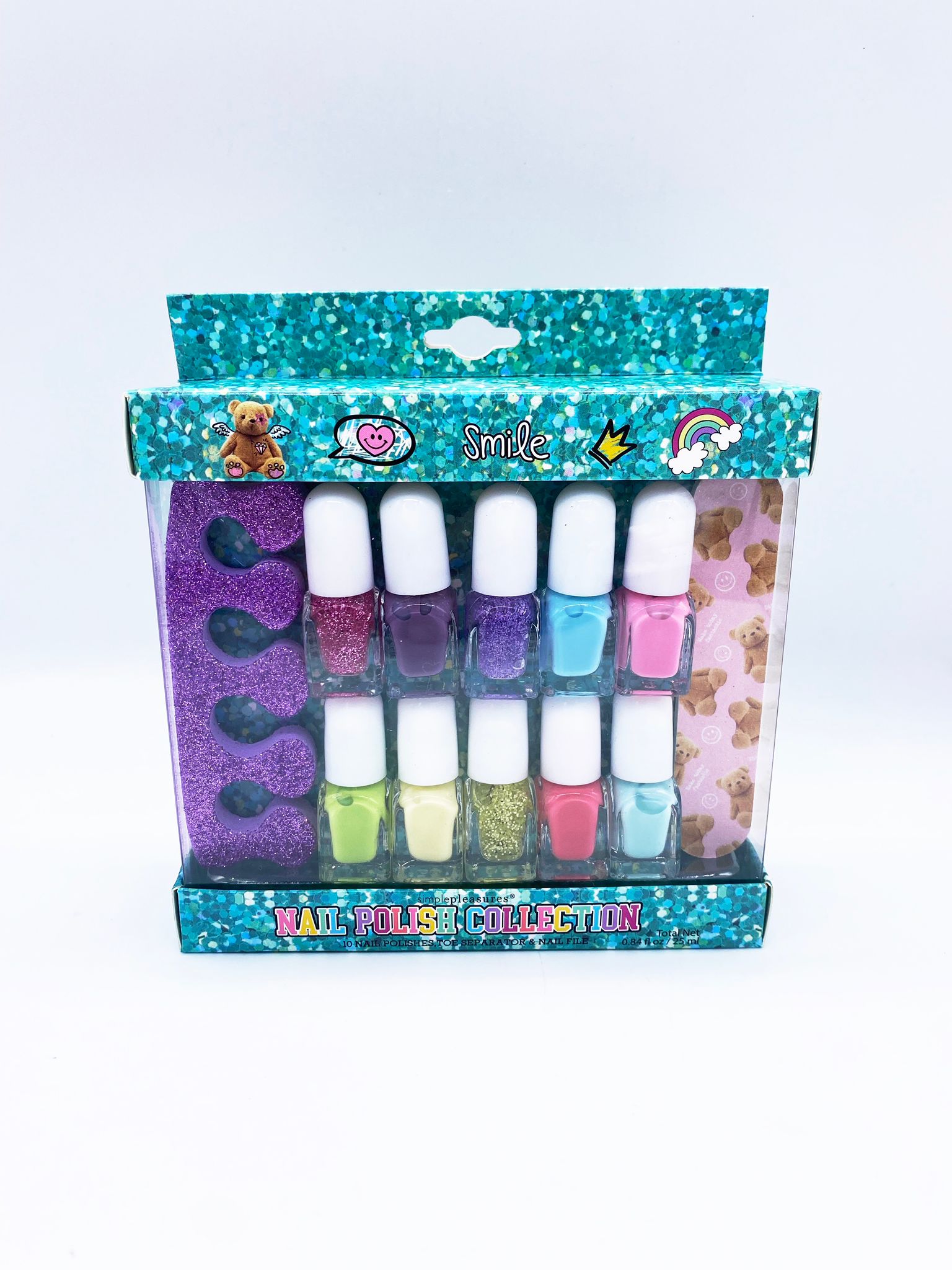 Set 10 Smalti Unghie 12,5ml Con Lima E Separatore Tri-Coastal