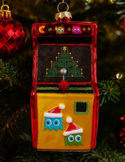 Addobbo Albero Di Natale Gioco Arcade Di Pac-Man 12cm