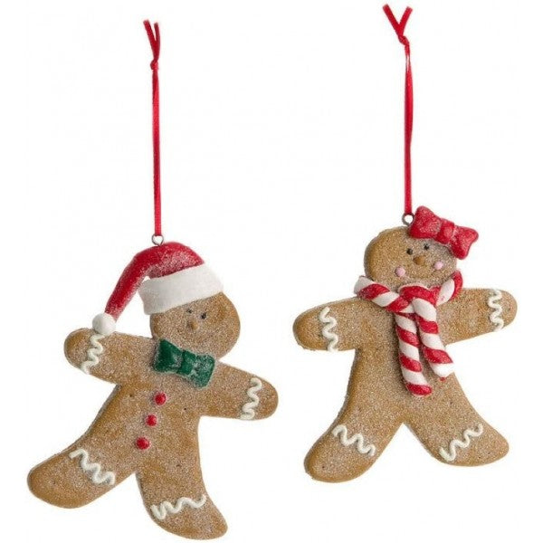 Addobbo Albero Natale Biscotto Omino Di Marzapane