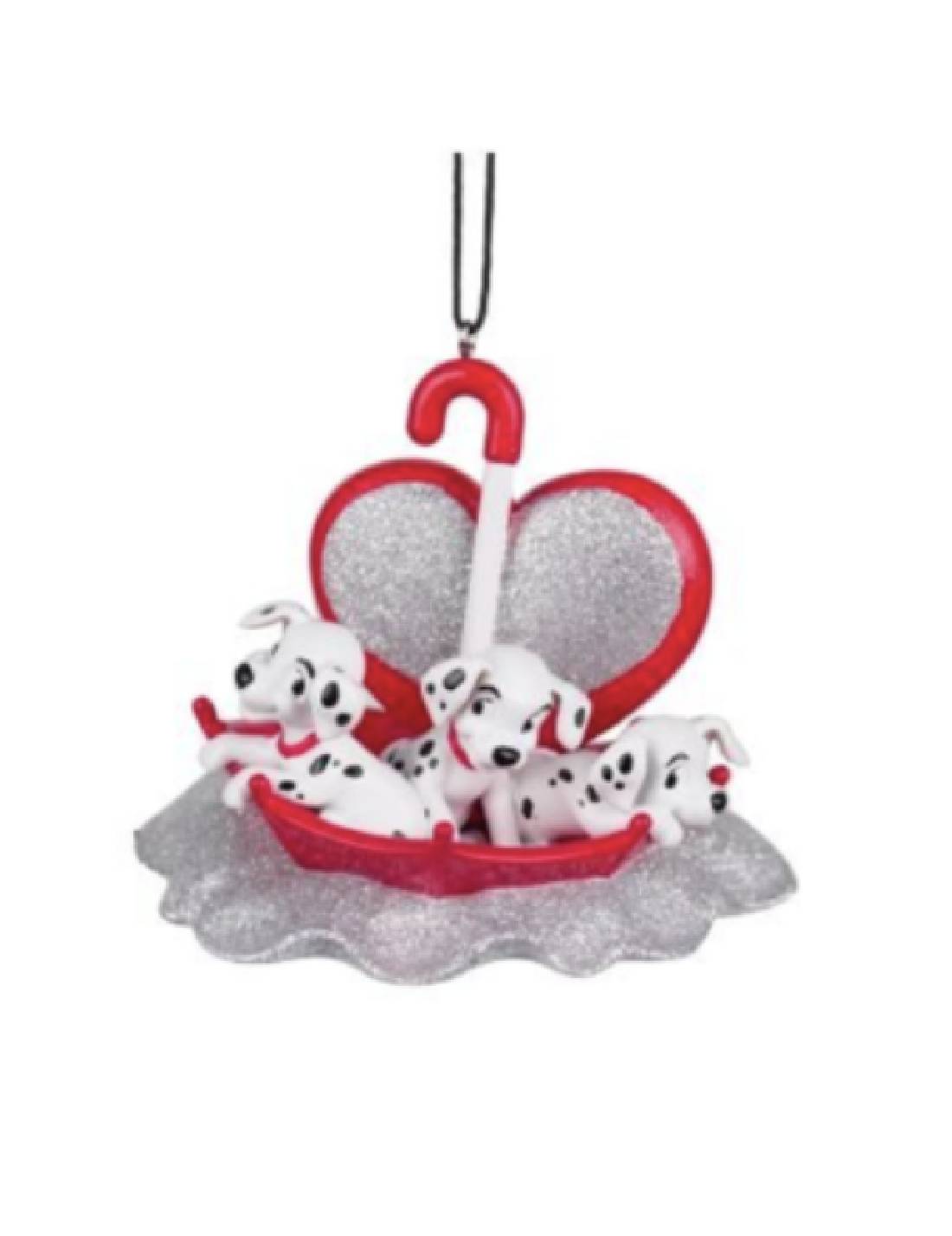 Addobbo Albero Natale Disney La Carica Dei 101 Con Ombrello 7cm