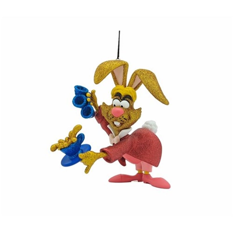 Addobbo Albero Di Natale Disney Alice Nel Paese Delle Meraviglie Lepre Marzolina 3D